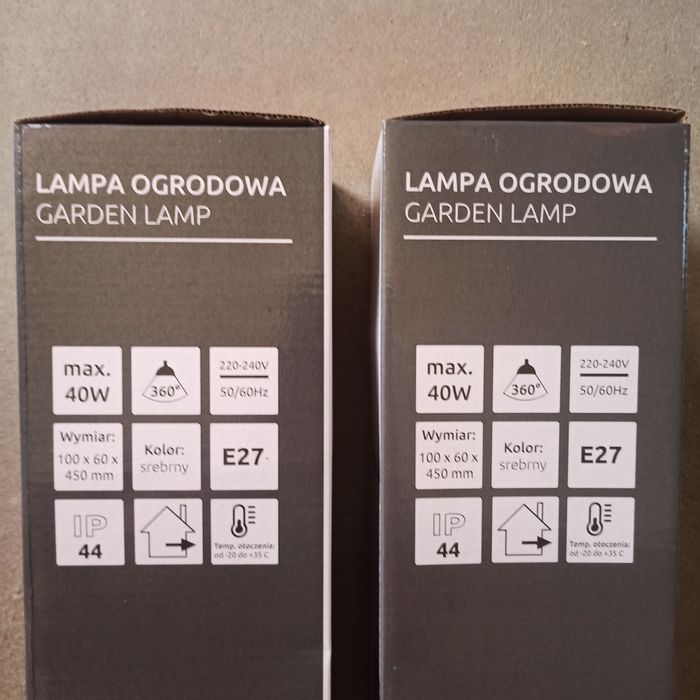Lampy ogrodowe Super Led Primi M kolor chrom