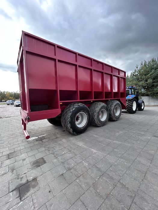 Przyczepa rolnicza do zboża -kukurydzy