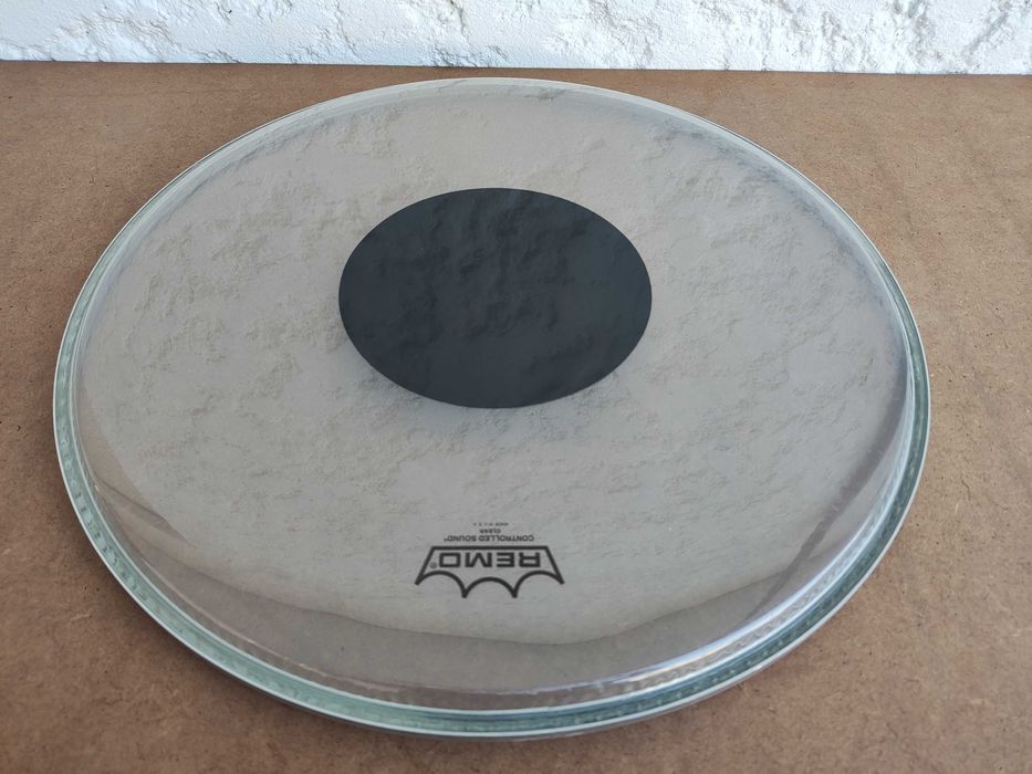 Pele Remo Controlled Sound 18" Clear