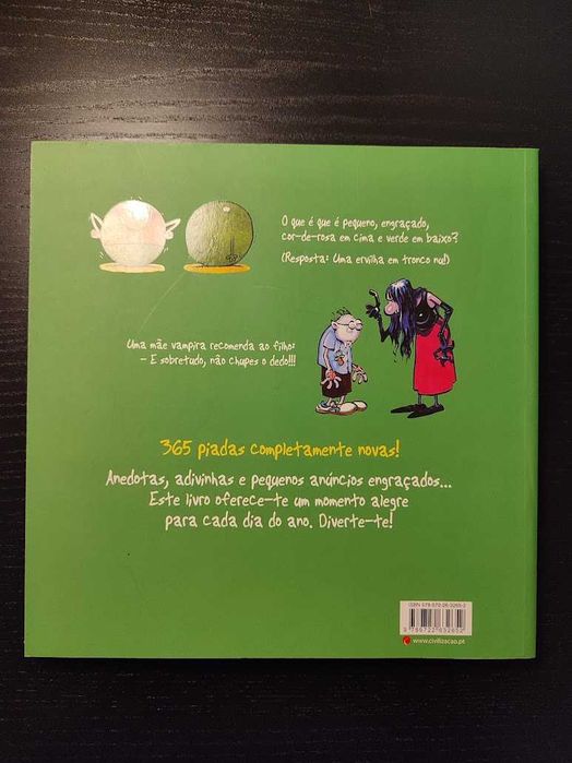 (Env. Incluído) 365 Piadas Inéditas de Vários Autores
