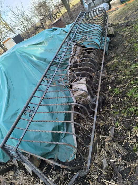 Balustrada 4.5m, barierka z demontażu na balkon, taras.