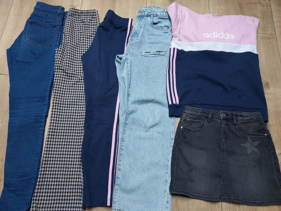 Zestaw ubrań dla dziewczynki r 152-158