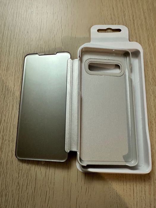 Etui z przezroczystym ekranem do Samsung Galaxy S10