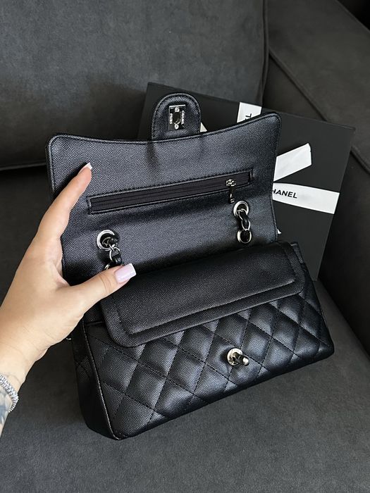 Сумка шкіряна Chanel Classic 2.55 Medium Double Flap, шанель