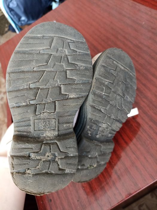 Чобітки для дівчинки 23 розмір