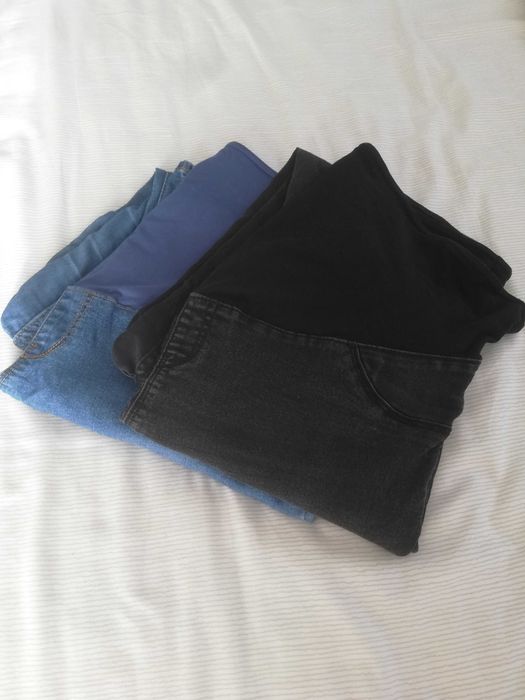 Calças de grávida (pack 3)