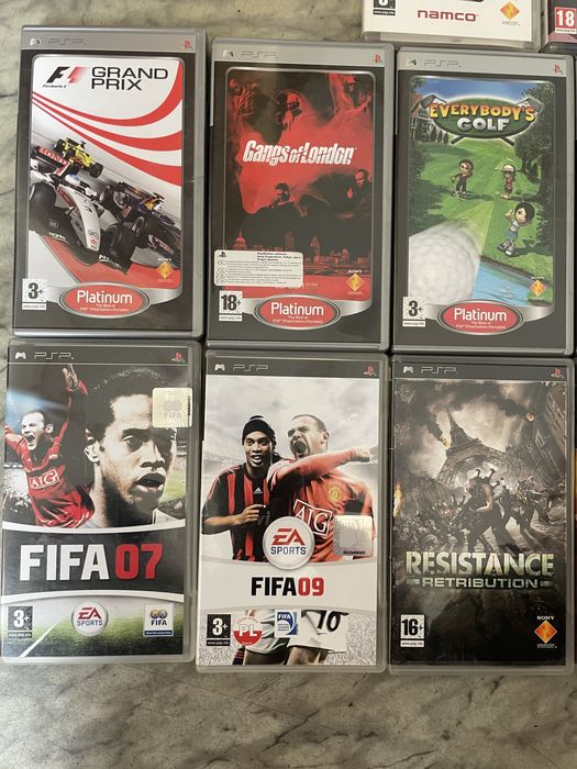 Gry PSP Playstation Portable zestaw gier konsola game