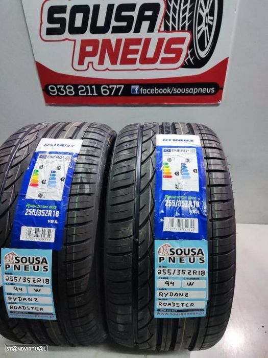2 pneus novos 255-35r18 rydanz - oferta dos portes