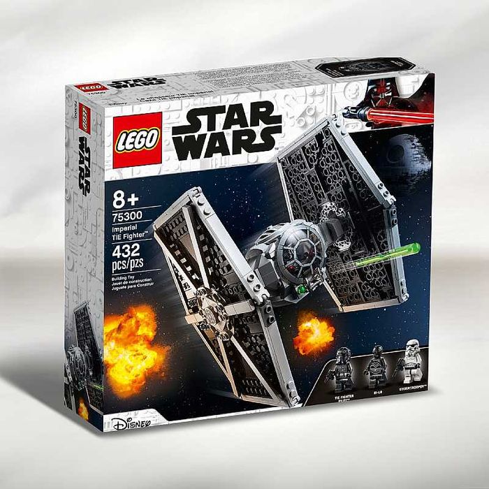 НОВИЙ конструктор LEGO Star Wars імперський винищувач TIE 75300 лего
