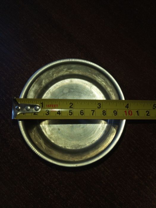 Чаша із нержавійки