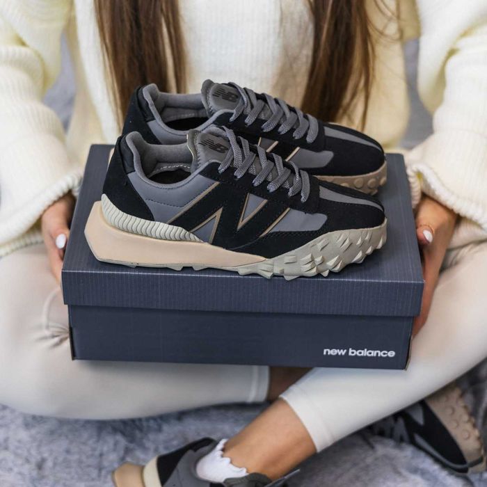 Кросівки New Balance XC-72 Black/Grey/Beige premium