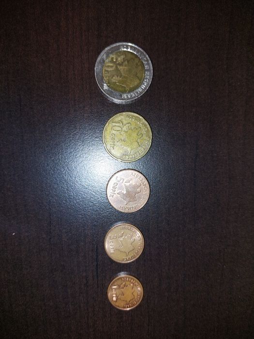 Lotes de moedas estrangeiras - Vários países