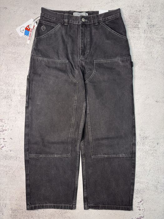 Polar Big Boy Work XS,S,M,L Pants Knee Silver Black