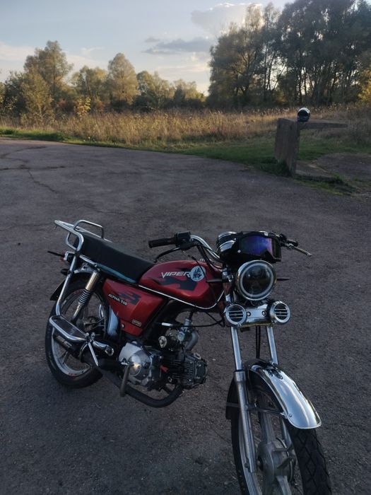 Продам мотоцикл альфа viper-110