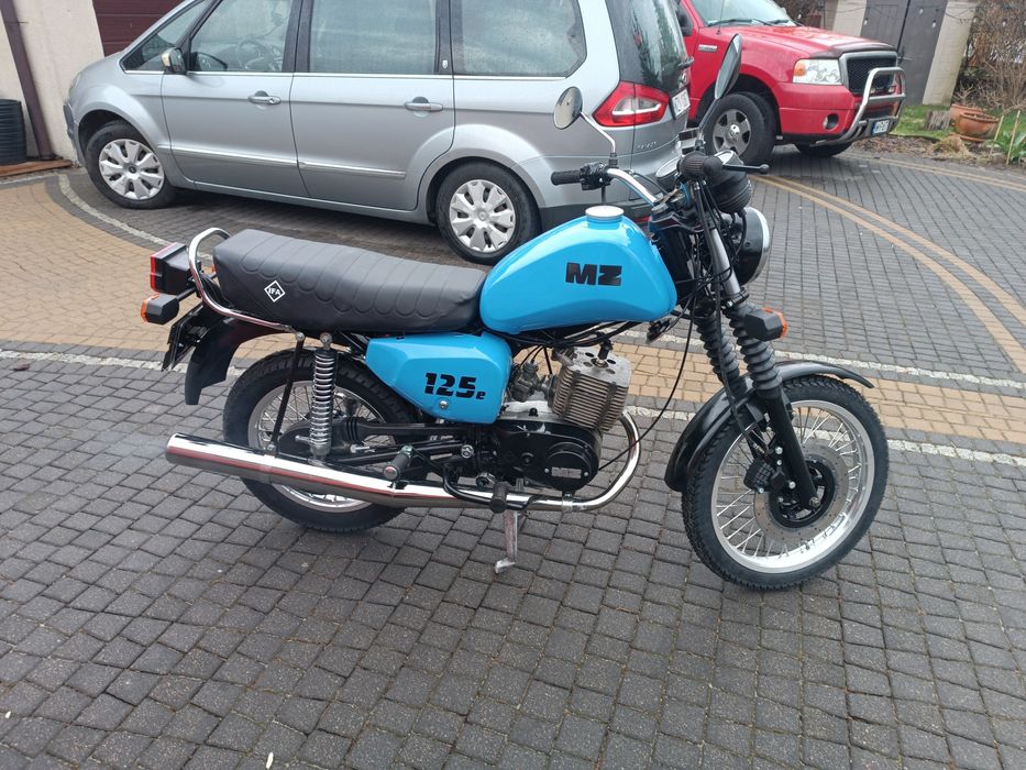 MZ Etz 125 zamiana zamienię motocykl quad cross prl auto bus