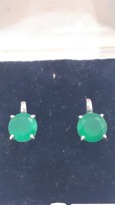 Серьги серебро 925пр.875пр.