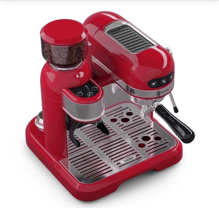 Кофеварка кавоварка кофемашина с кофемолкой Klarstein Bella Café