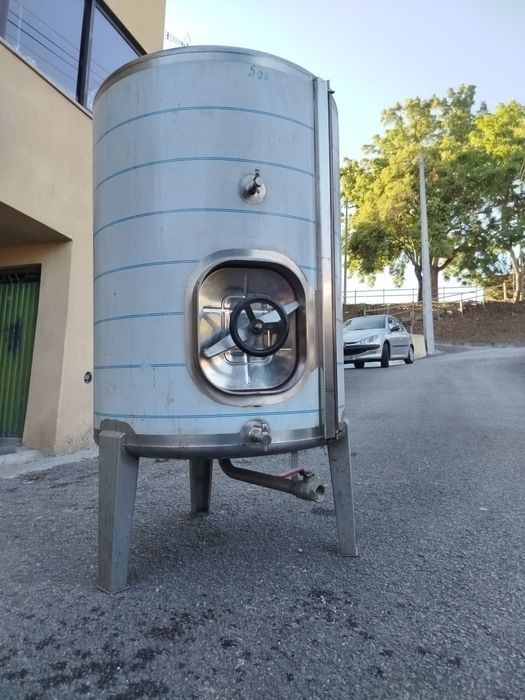 Cuba inox   500l. para venda