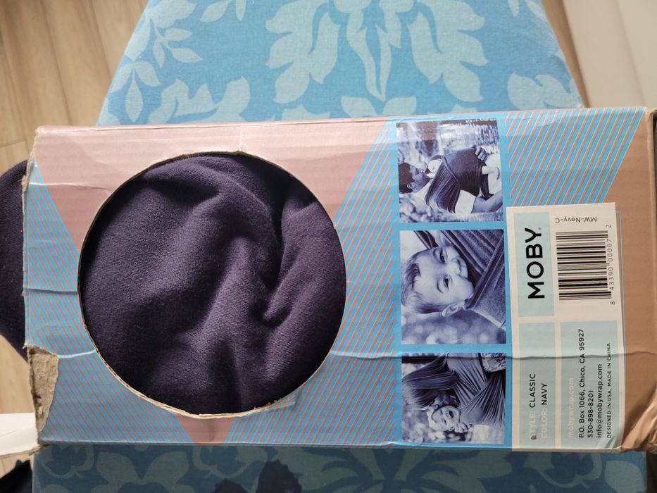Chusta do noszenia dzieci Moby wrap
