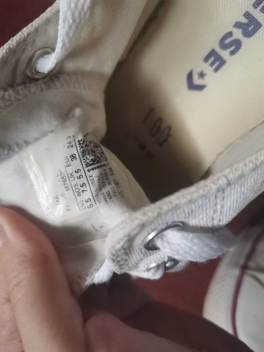 Converse trampki białe