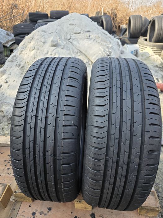 Шини 215/55r17 Continental  ContiEcoContact⁵ дві нові шини з запасок