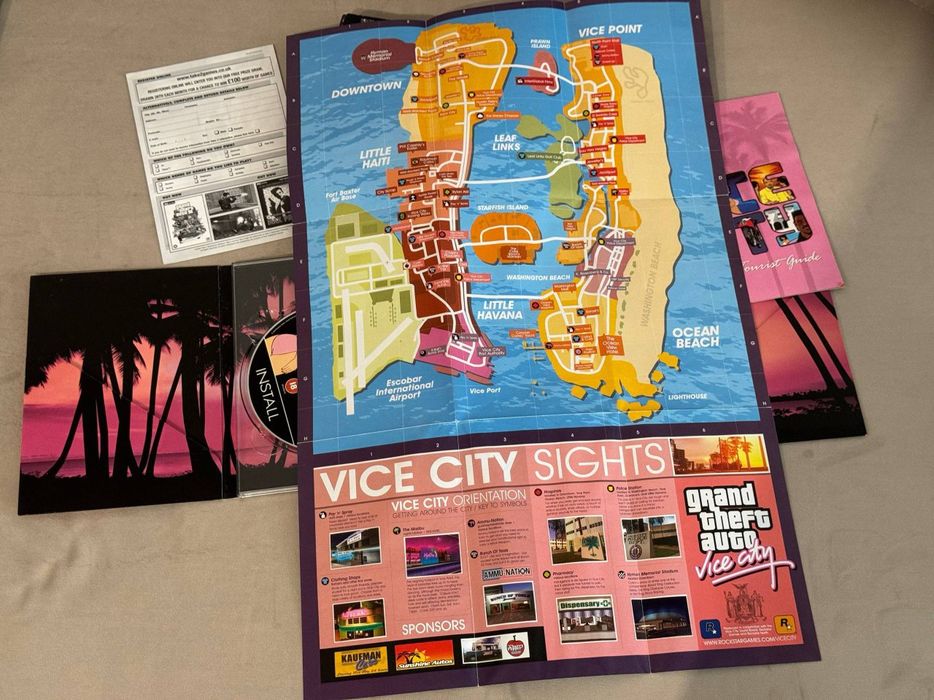 Grand Theft Auto Vice City Рідкісна Ліцензія GTA