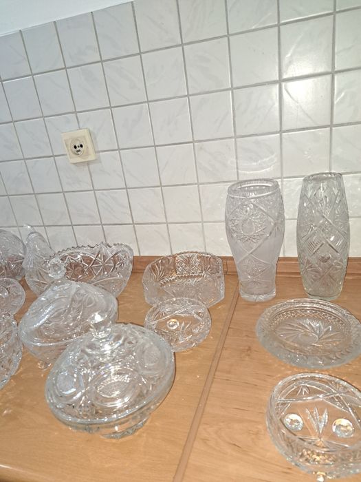 Kryształy 29 szt komplet
