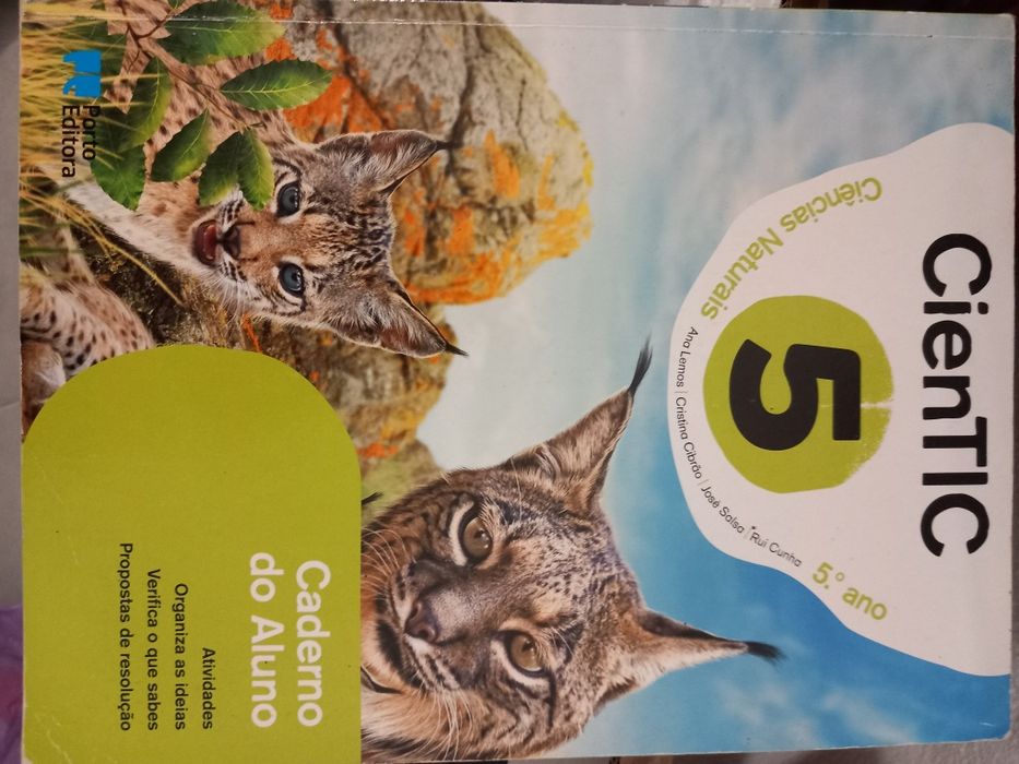 Livro e Caderno de Actividades CienTIC 5° Ano
