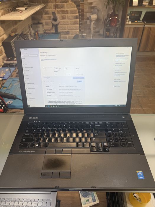 Dell Precision M6800 17"  i7 2.90GHz / 32GB/ 1,5TB / NVIDIA Quadro 4GB
