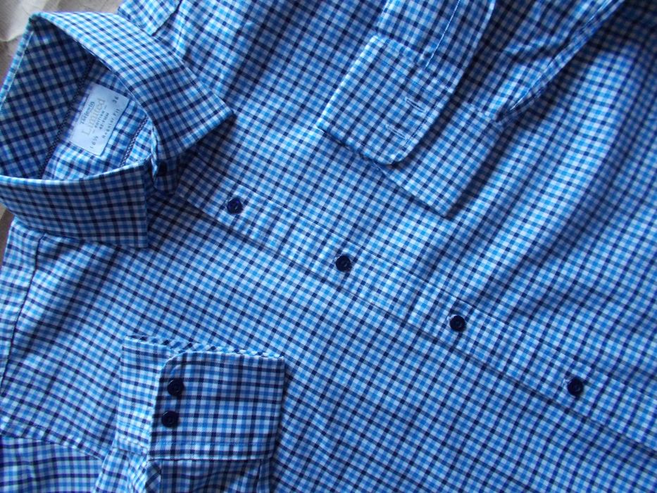 L/XL -T.M.LEWIN Limited Premium 2 Ply Koszula Męska L/XL 43 UK