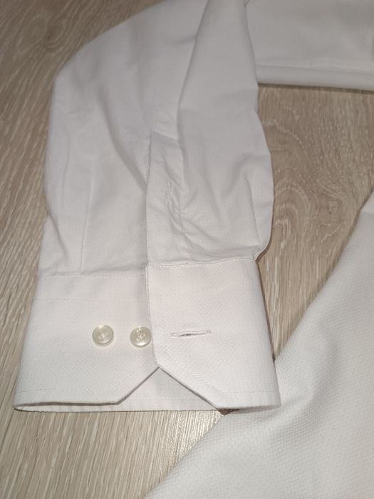 Сорочка біла чоловіча slim fit від Terino