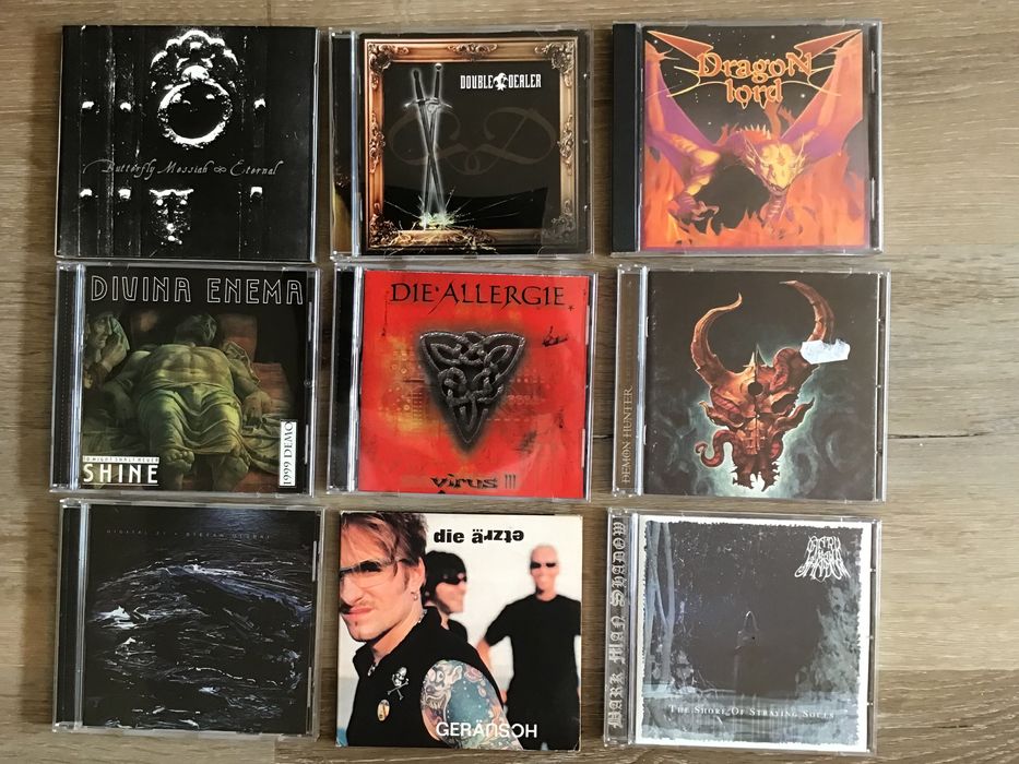 CDs vários metal , rock , letra C+D . Todos a 2€
