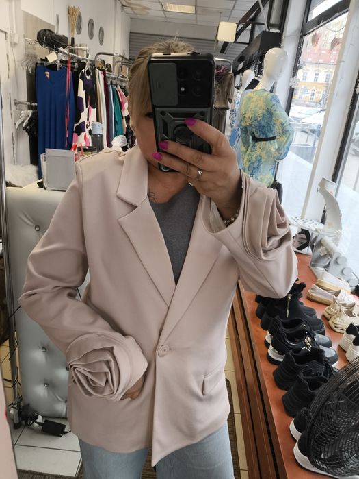 By o La La elegancka marynarka rozm uni