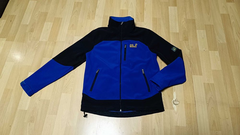 Męska kurtka softshell JACK WOLFSKIN r.S stan bardzo dobry