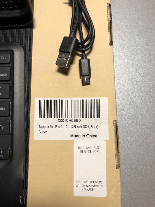 iPad Pro 12.9 з клавіатурою2021, Pro 11,для Pro 10,2 Air 3. чохол