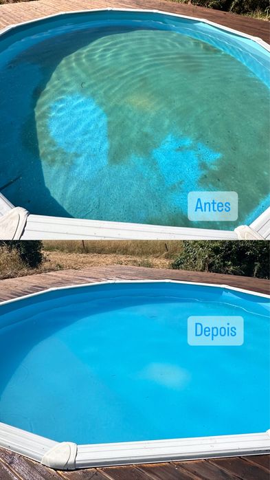 Limpeza e manutenção de piscinas