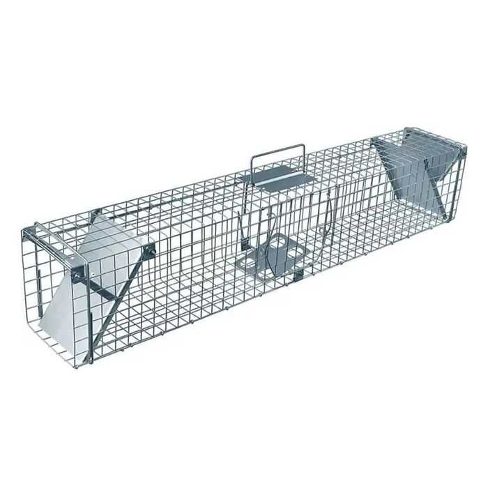 Живоловка 82х21х20 см для куниць ласок щурів котів пастка ловушка