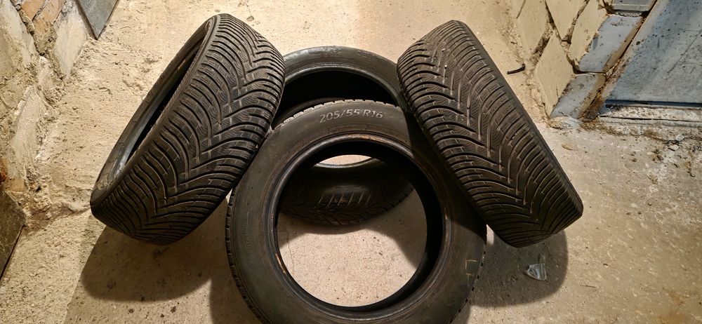 Opony zimowe 205/55/R16 Kleber i  Ceat Vinterdrive