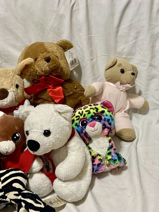 Лот 14 шт цена ща все мягкие  игрушки  игрушка мягкая