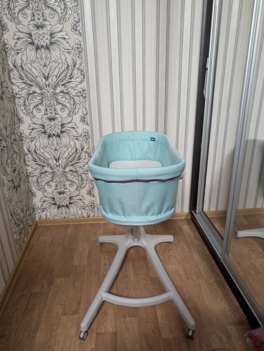 Крісло-качалка Chicco Baby Hug 4in1 Aquarelle