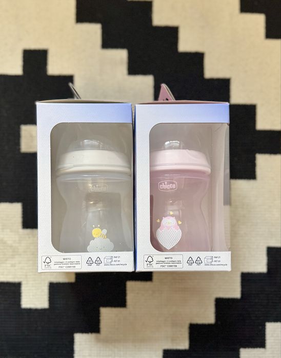 Бутилочка / пляшечка для годування Chicco natural feeling 250 ml / мл