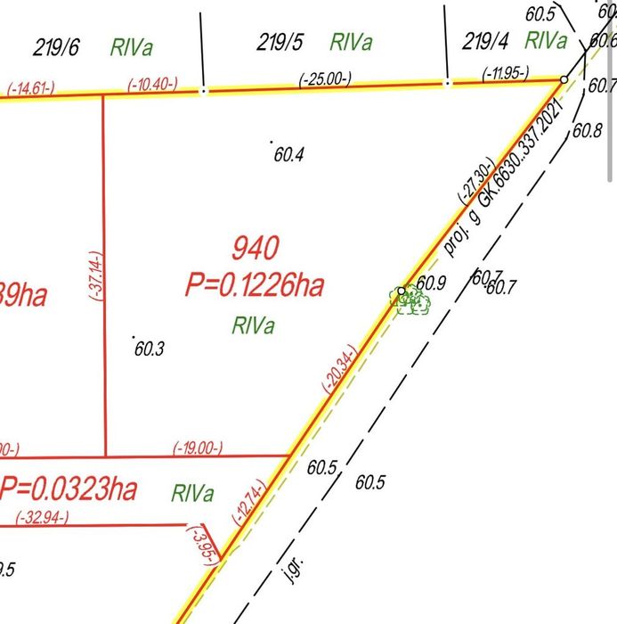 Działka 1226 m² w spokojnej części Siemianic - Widok 5