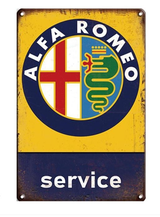 Alfa Romeo Decorative Plate