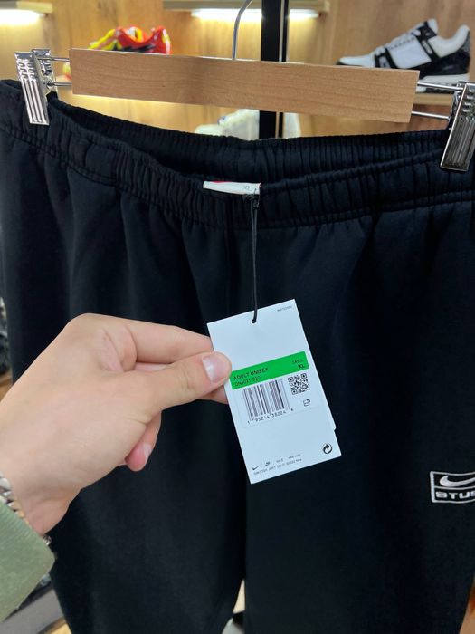 Штани Stussy х Nike Washed Pants Black