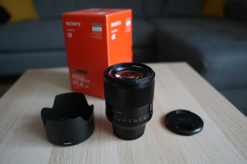 Obiektyw Sony Zeiss FE50mm F1.4 ZA Planar T*  Super stan