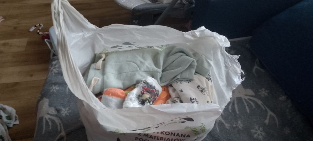 Paka ubranek niemowlęcych dla chłopca