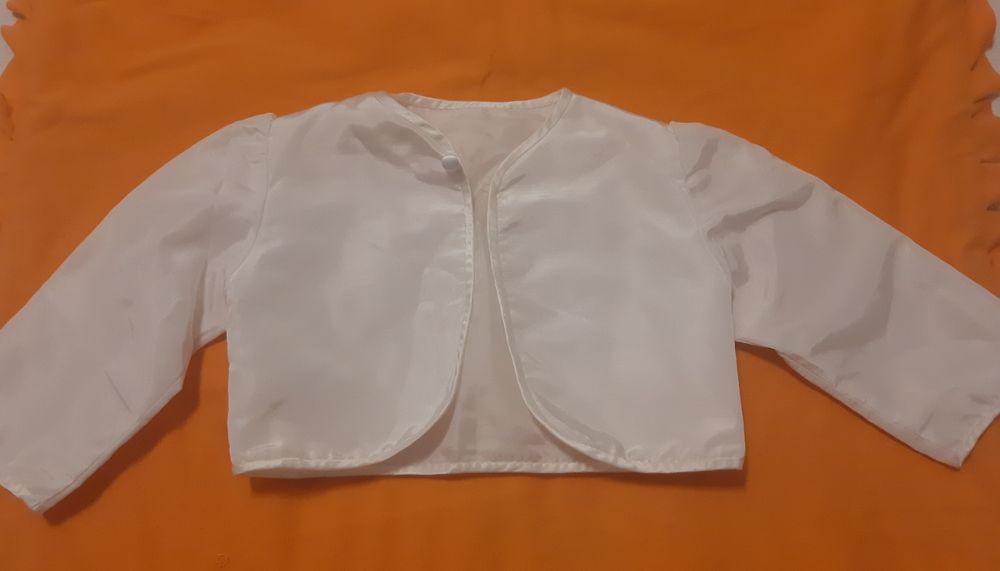 Casaco bebé em cetim para cerimónia 8/12 meses