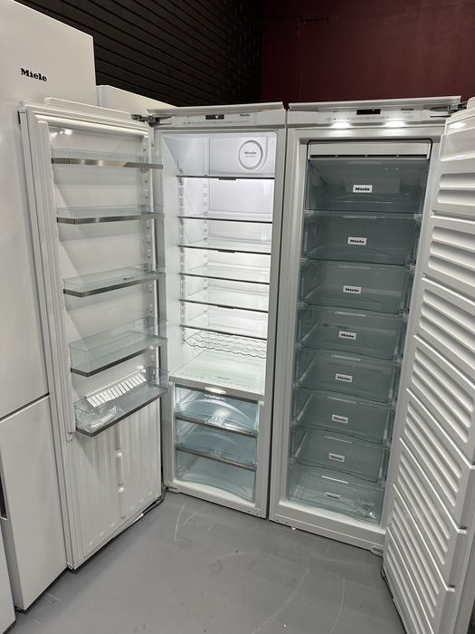 Комплект холодильник + морозилка Miele K 37472 id + FNS 37402 i