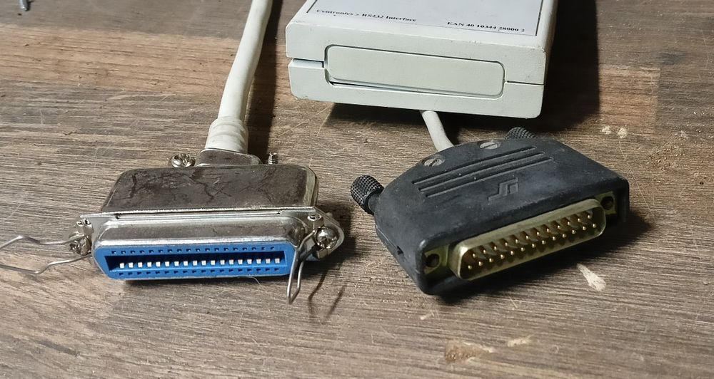 Konwerter sygnału rs232 centronics Retro PC