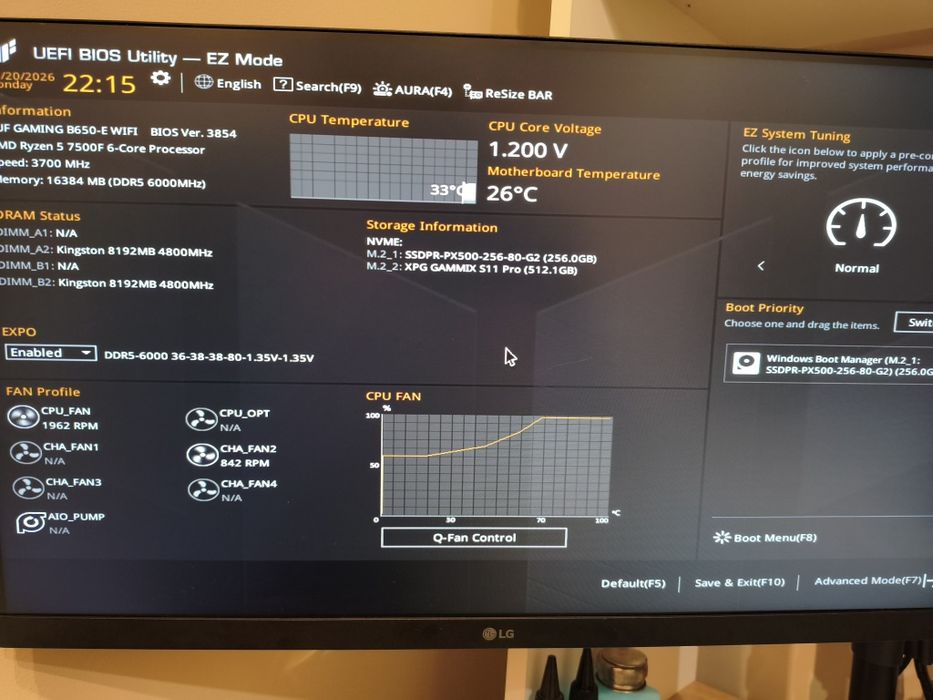 Płyta główna AM5 Asus Tuf Gaming B650-E Wifi